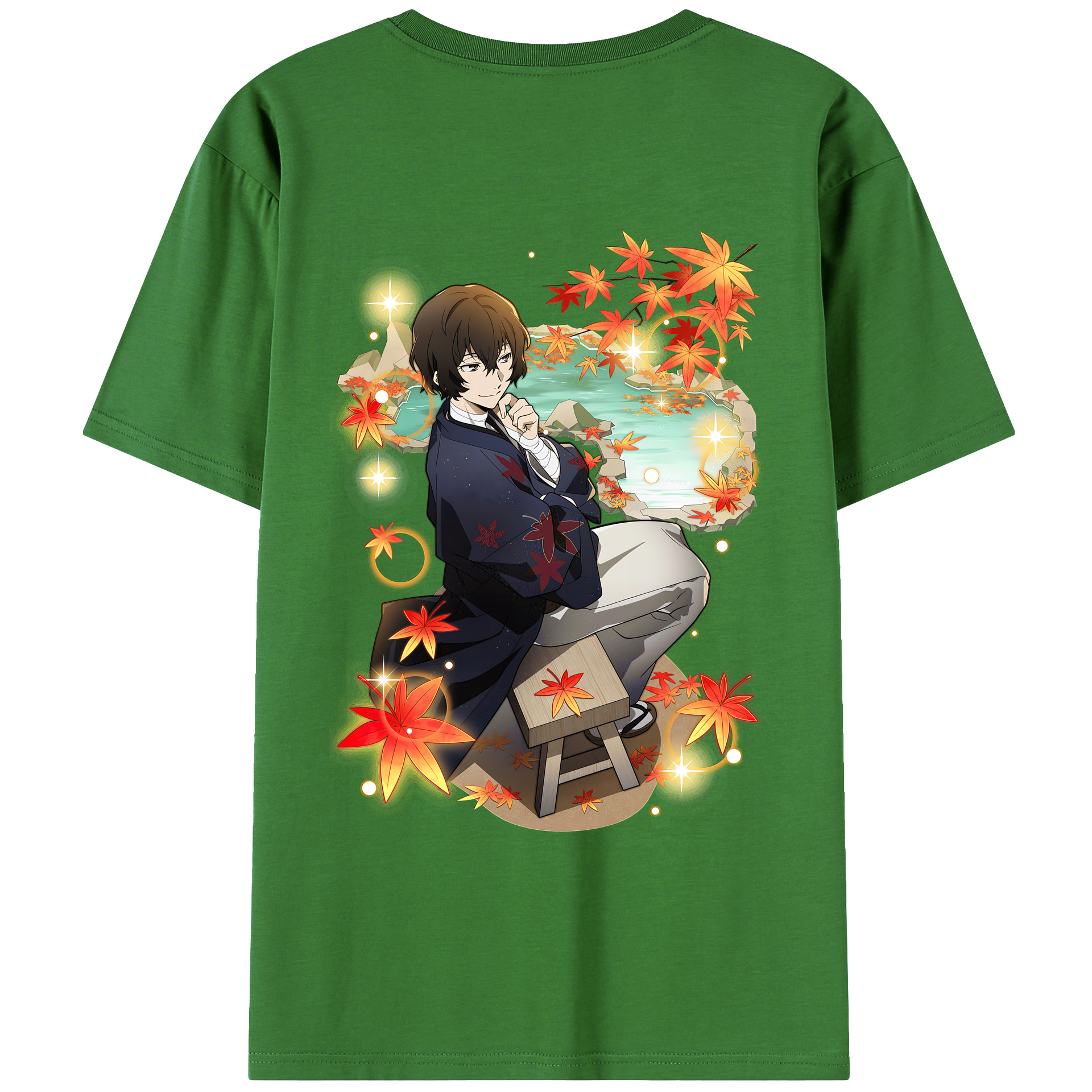 （画像用） 文豪ストレイドッグス Bungo Stray Dogs レディース半袖Tシャツ(バックプリント)